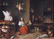 David Teniers cake-interior oil painting picture wholesale